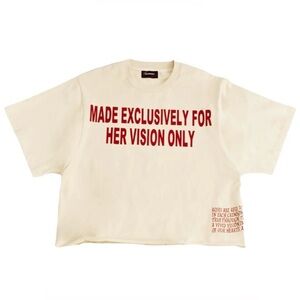 *NEW* Visionary Club "LETTER TO YOUR HEART" Boxy Heavy Oversized Shirt UNISEX